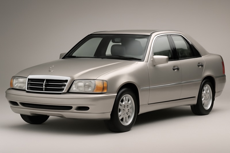 1999 Mercedes Benz C280 windshield replacement in Los Angeles, CA