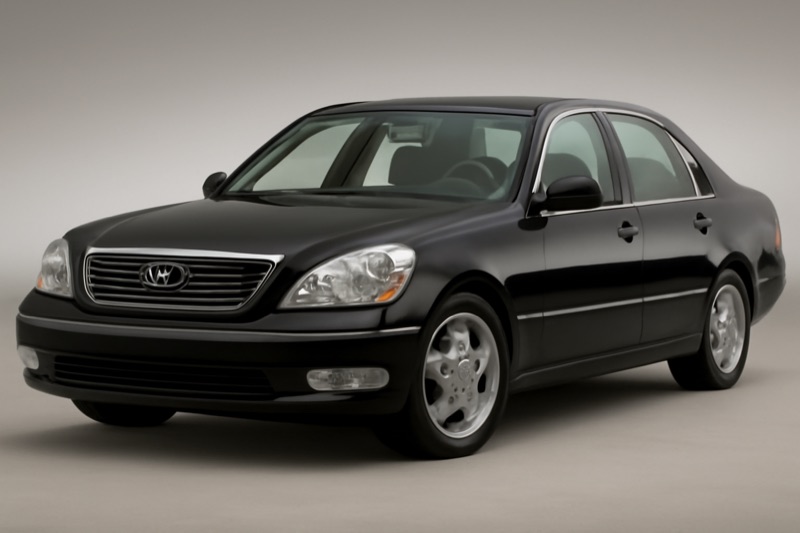 2001 Lexus LS 430 windshield replacement in Los Angeles, CA