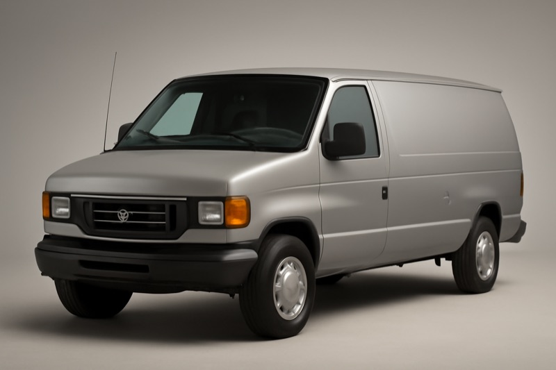 2002 Ford Econoline windshield replacement in Los Angeles, CA