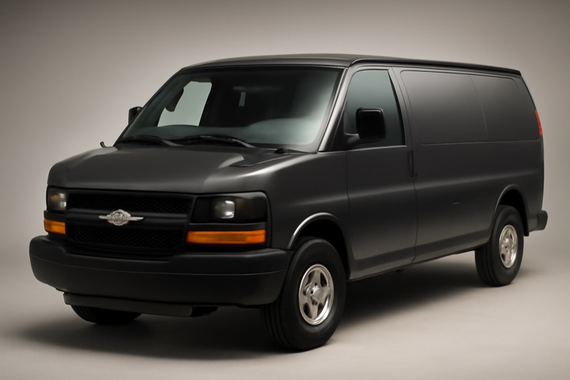 2004 Chevrolet Express windshield replacement in Los Angeles, CA