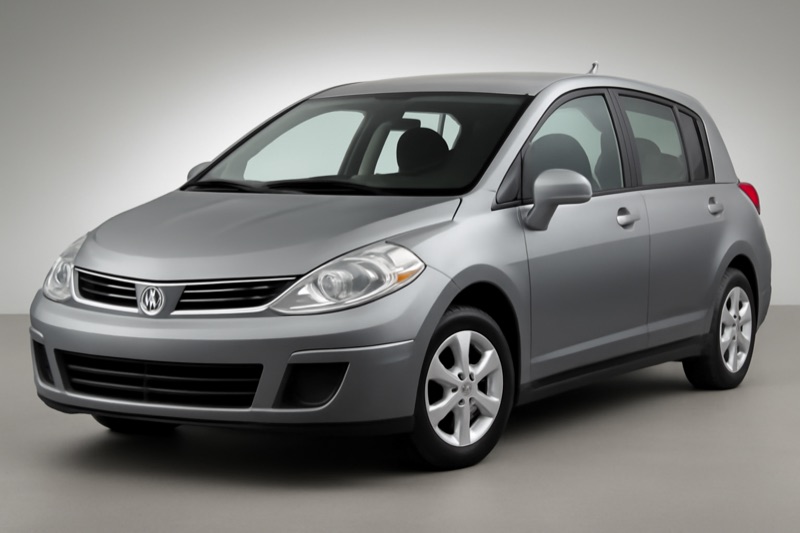 2008 Nissan Versa windshield replacement in Los Angeles, CA