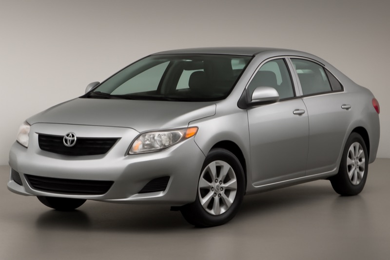 2008 Toyota Corolla windshield replacement in Los Angeles, CA