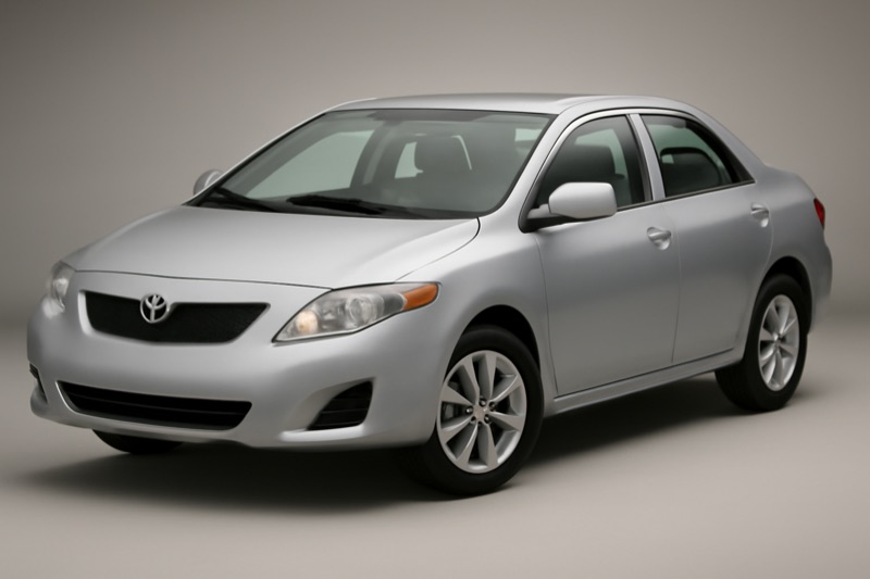 2009 Toyota Corolla windshield replacement in Los Angeles, CA