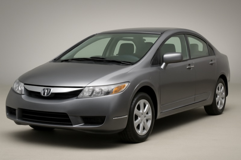 2010 Honda Civic windshield replacement in Los Angeles, CA