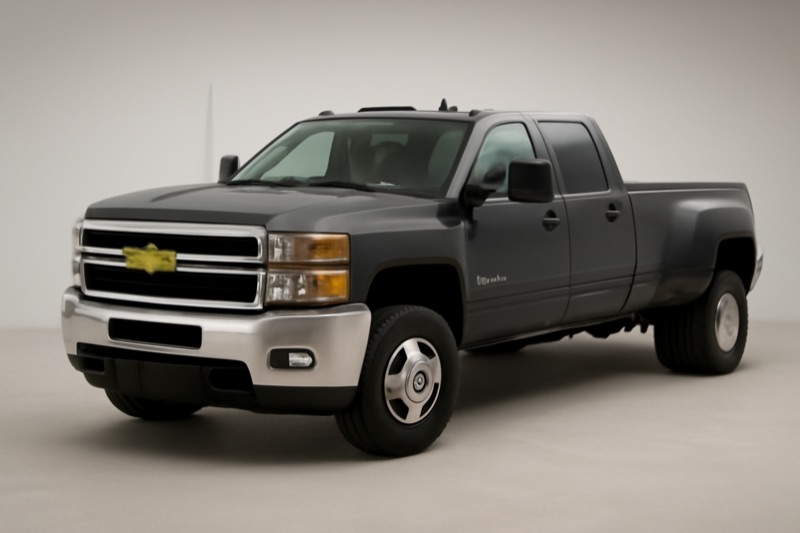 2014 Chevrolet Silverado K3500 windshield replacement in Los Angeles, CA