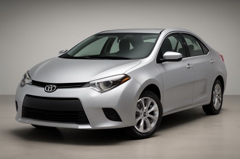 2014 Toyota Corolla windshield replacement in Los Angeles, CA