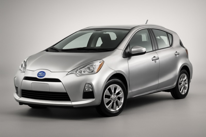 2014 Toyota Prius c windshield replacement in Los Angeles, CA