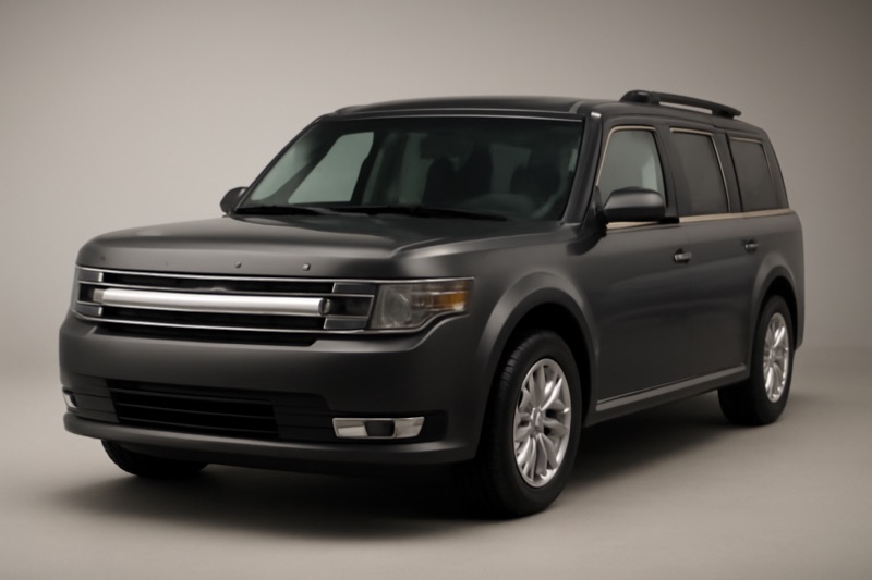 2015 Ford Flex windshield replacement in Los Angeles, CA