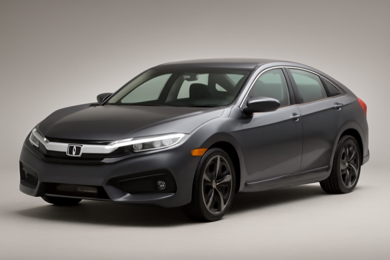 2017 Honda Civic windshield replacement in Los Angeles, CA