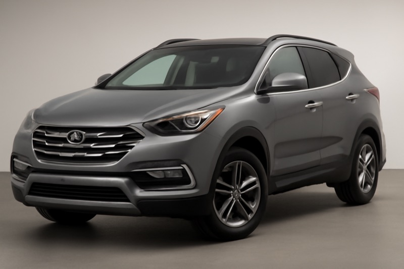 2018 Hyundai Santa FE Sport windshield replacement in Los Angeles, CA