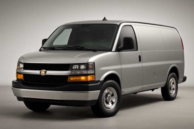 2020 Chevrolet Express windshield replacement in Los Angeles, CA