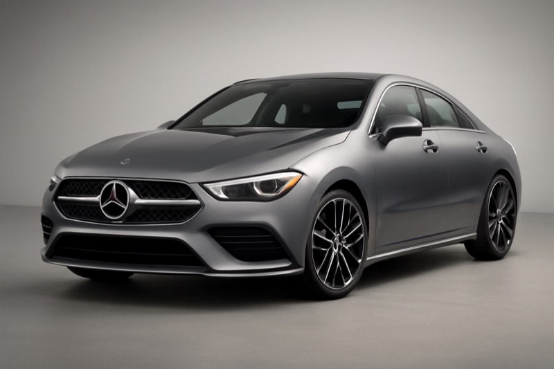 2020 Mercedes Benz CLA-Class windshield replacement in Los Angeles, CA