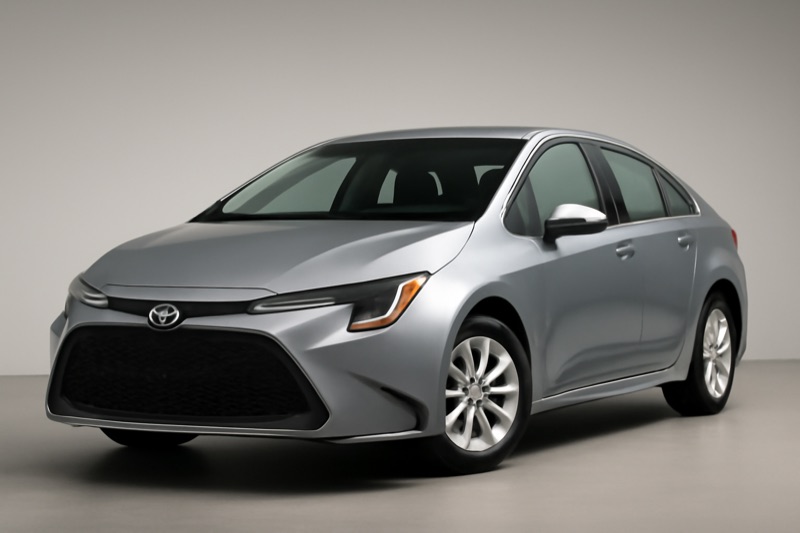 2020 Toyota Corolla windshield replacement in Los Angeles, CA