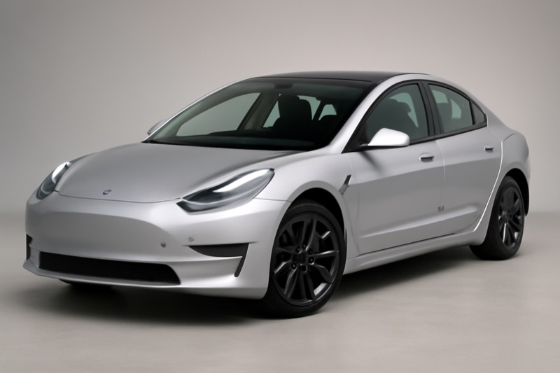 2021 Tesla 3 auto glass replacement in Los Angeles, CA
