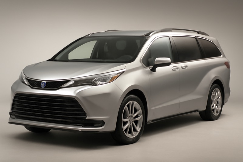 2021 Toyota Sienna windshield replacement in Los Angeles, CA