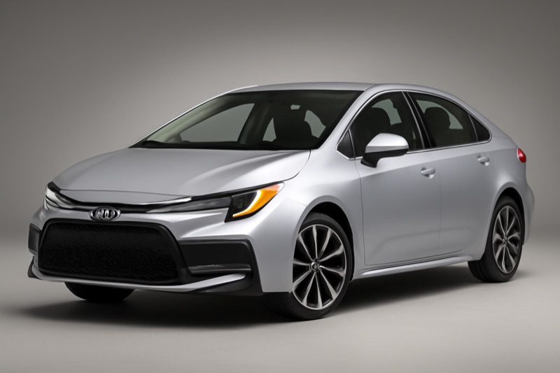 2022 Toyota Corolla windshield replacement in Los Angeles, CA