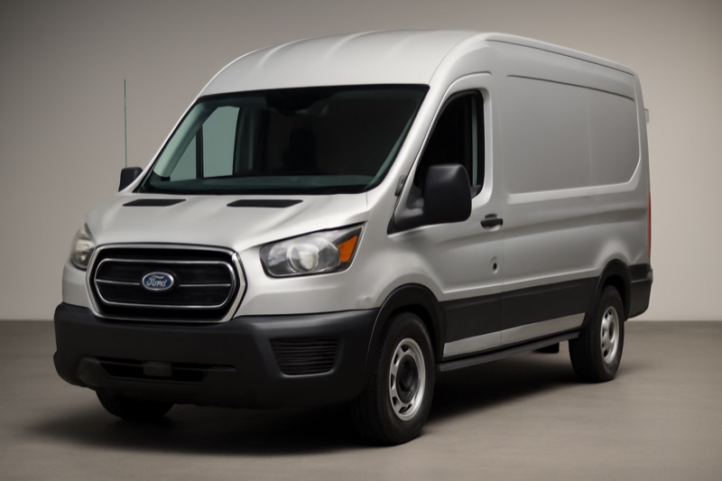 2023 Ford Transit 83.2" Roof windshield replacement in Los Angeles, CA