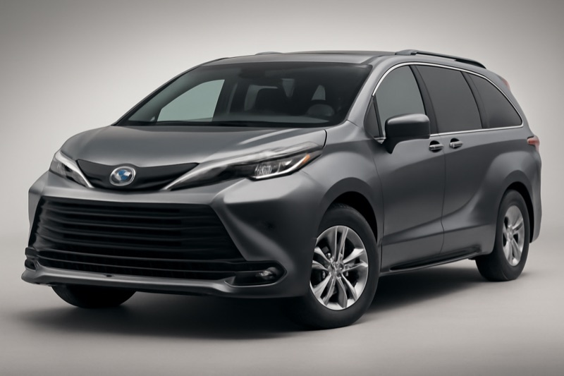 2023 Toyota Sienna windshield replacement in Los Angeles, CA
