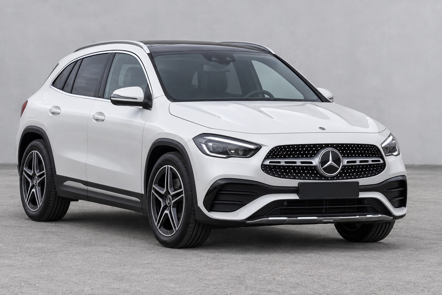 2025 Mercedes Benz GLA-Class windshield replacement in Los Angeles, CA