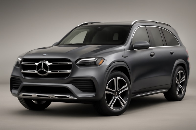 2025 Mercedes Benz GLS-Class windshield replacement in Los Angeles, CA